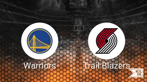 trail blazers vs warriors prediction